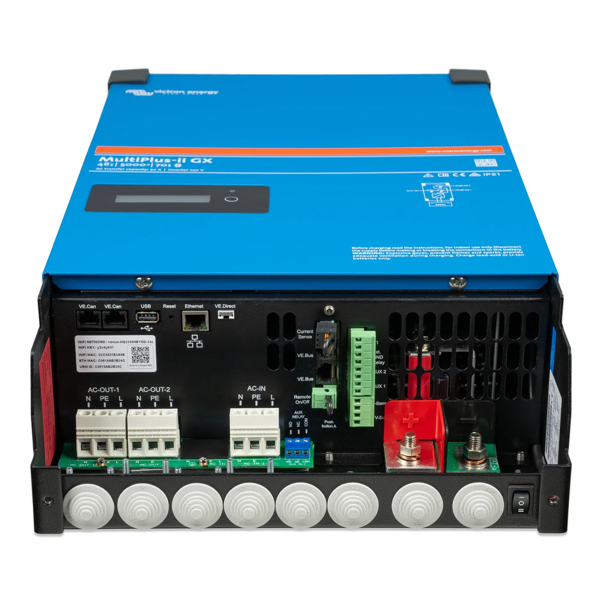 Victron MultiPlus-II 48/5000/70-50 GX Inverter Charger 230V | PMP482506000