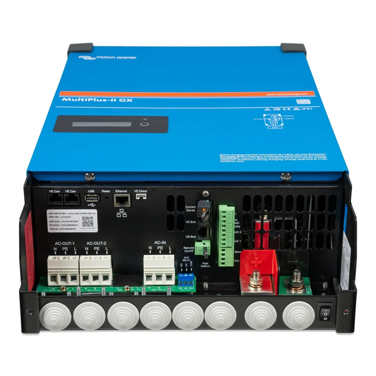 Victron MultiPlus-II 48/6k5/100-50 230V GX Inverter Charger | PMP482606000