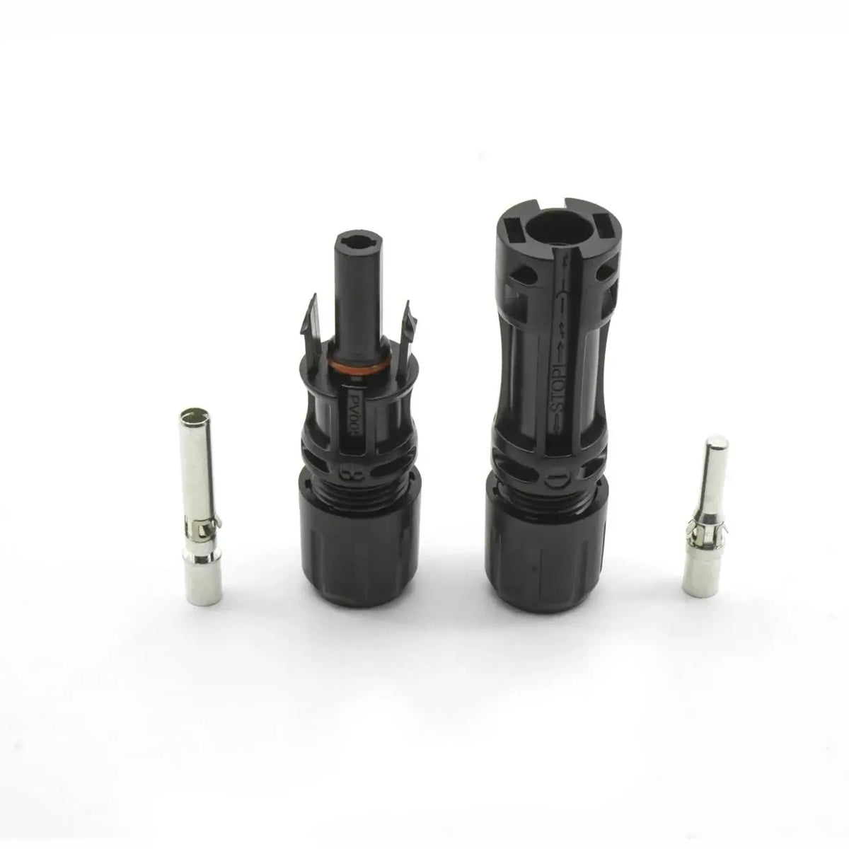 10mm² MC4-Compatible Solar Connectors Pair IP67 1500V DC | Voltacon