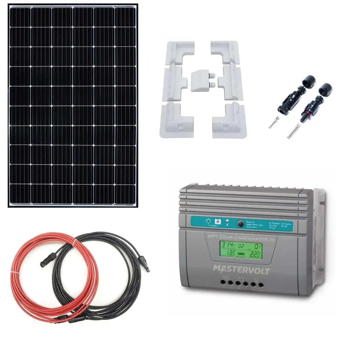 430W Solar Charging Kit with Victron MPPT 12V/24V | Voltacon