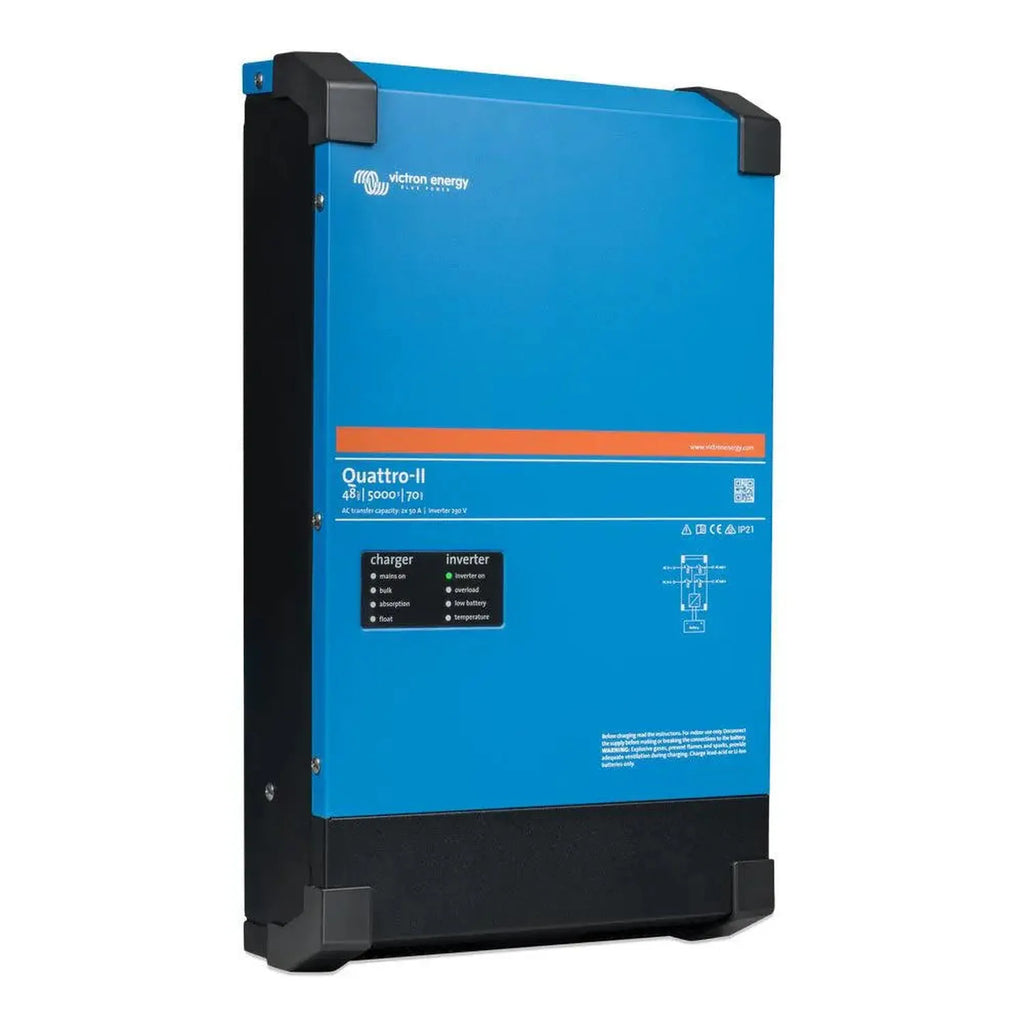 Victron Quattro-II 48/5000/70-50/50 Inverter Charger 230V | QUA482504010