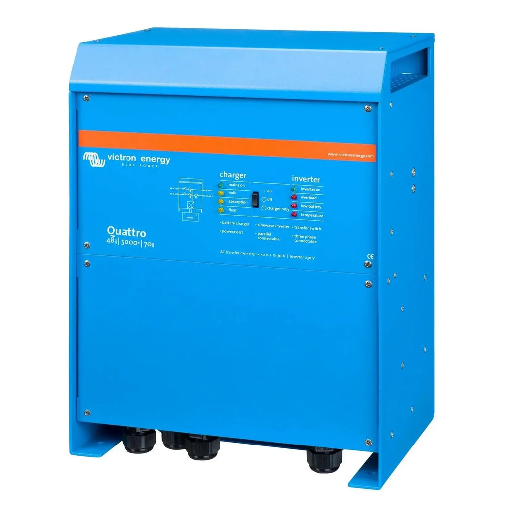 Victron Quattro 48/5000/70-100/100 Inverter Charger 230V | QUA485021010