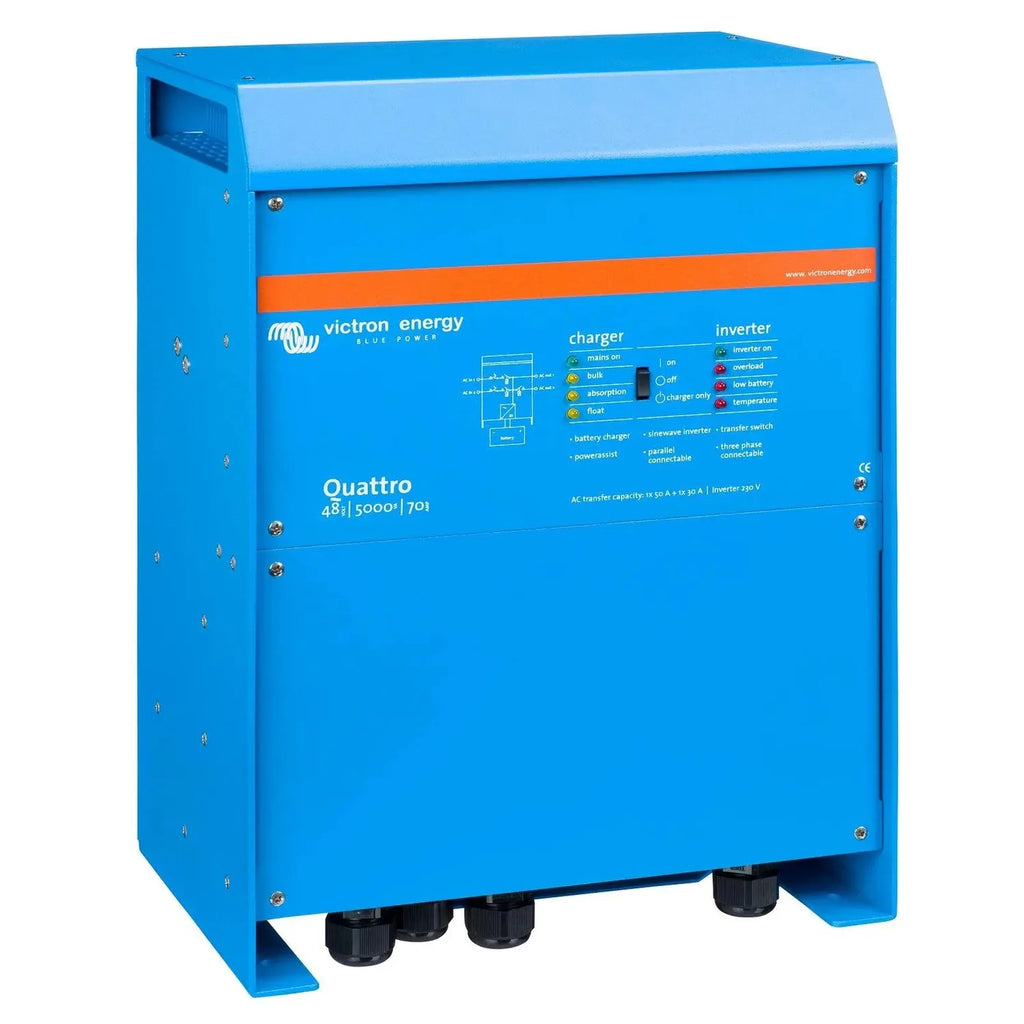 Victron Quattro 48/5000/70-100/100 Inverter Charger 230V | QUA485021010