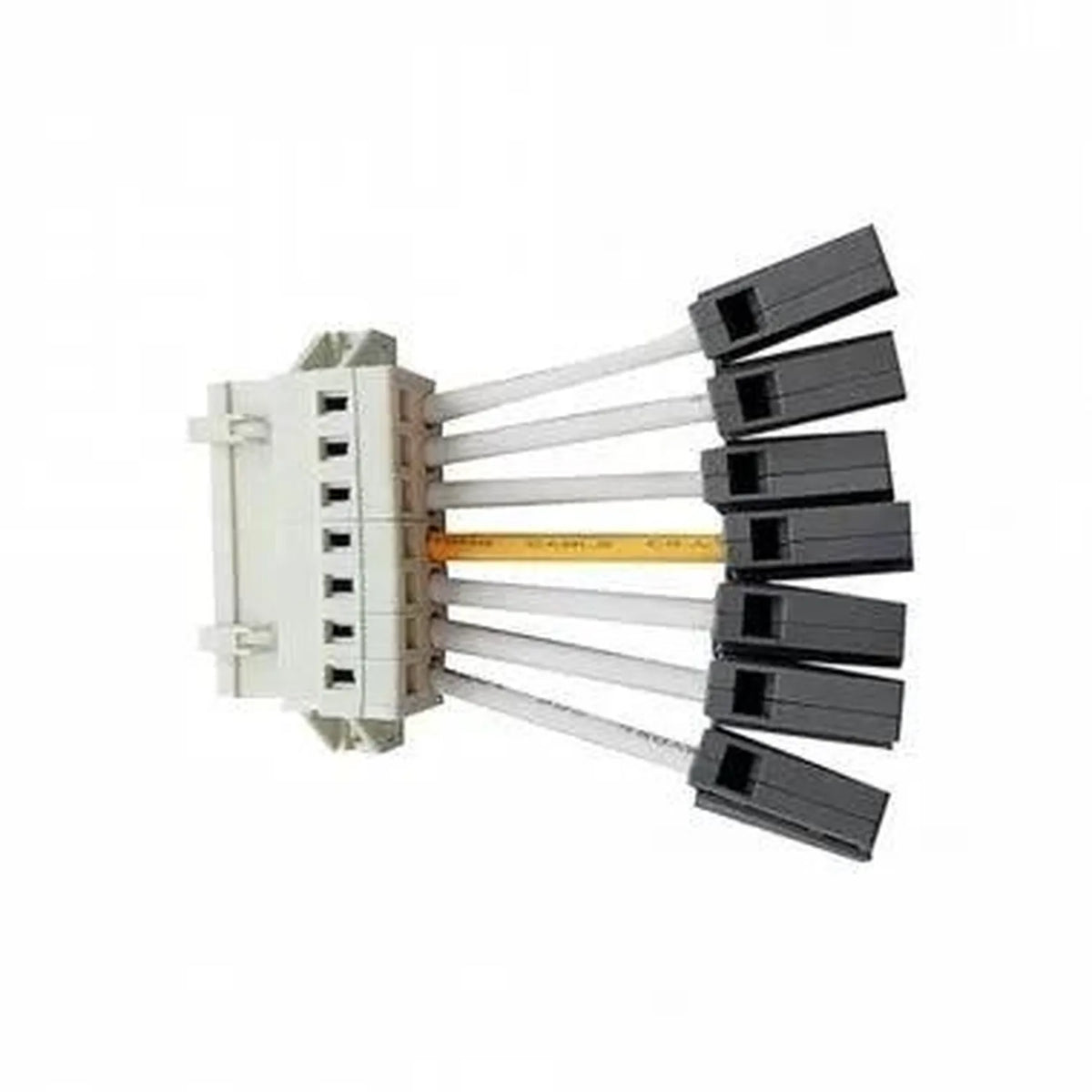 Attica LED Linear Trunking Feed In Connector | Ledison