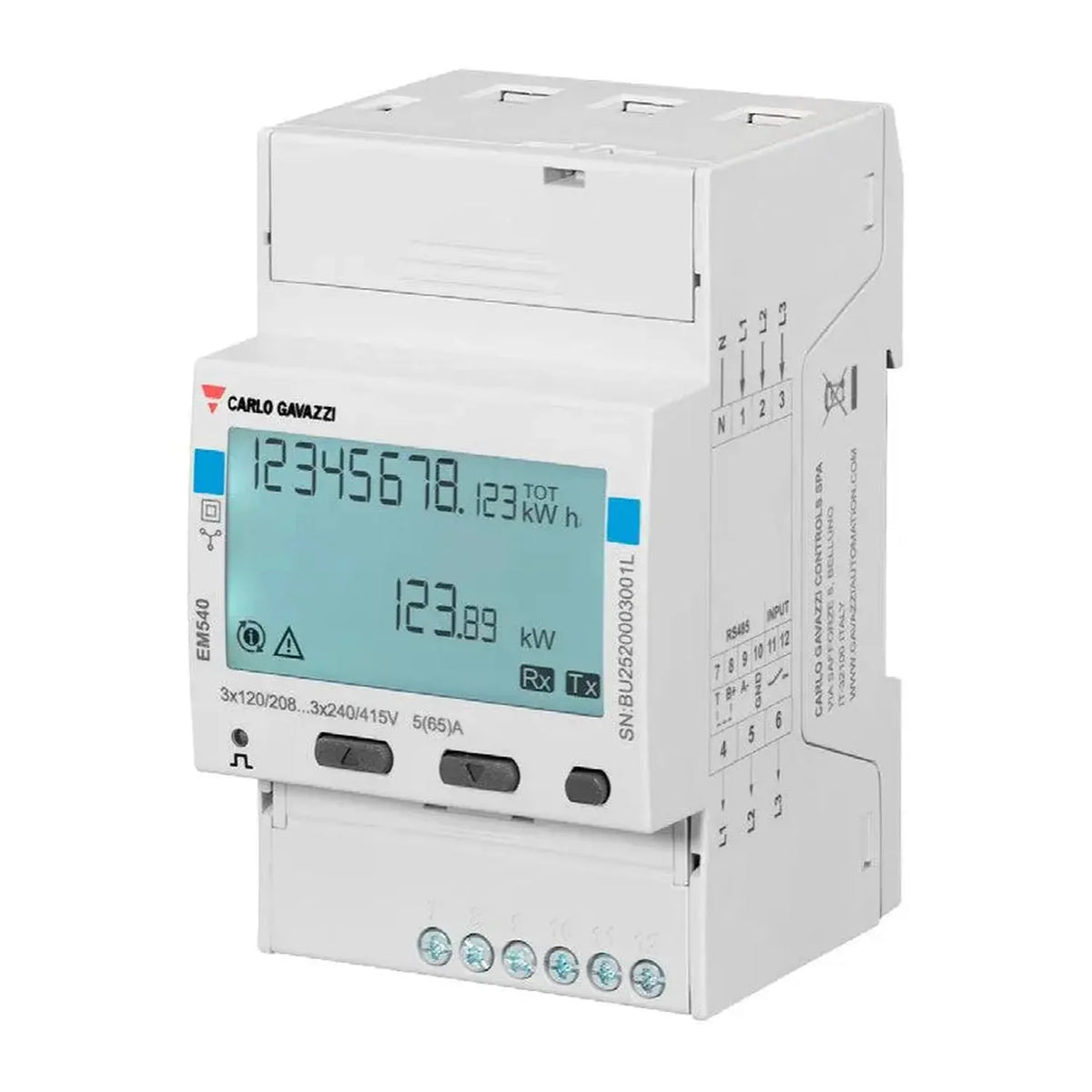 Victron Energy Meter EM540 3 Phase 65A/Phase | REL200100100