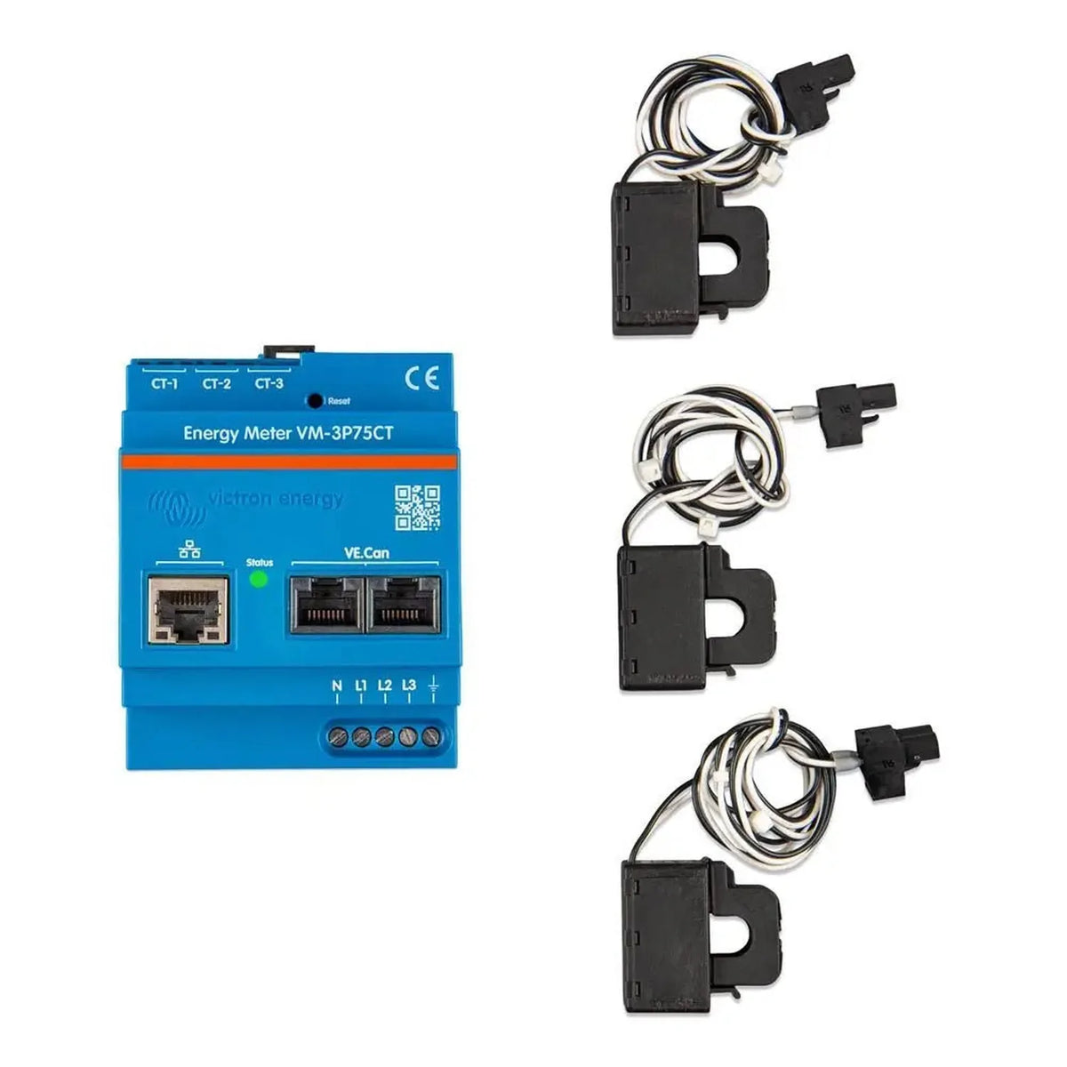 Victron Energy Meter VM-3P75CT 3-Phase 75A CT | REL200300100