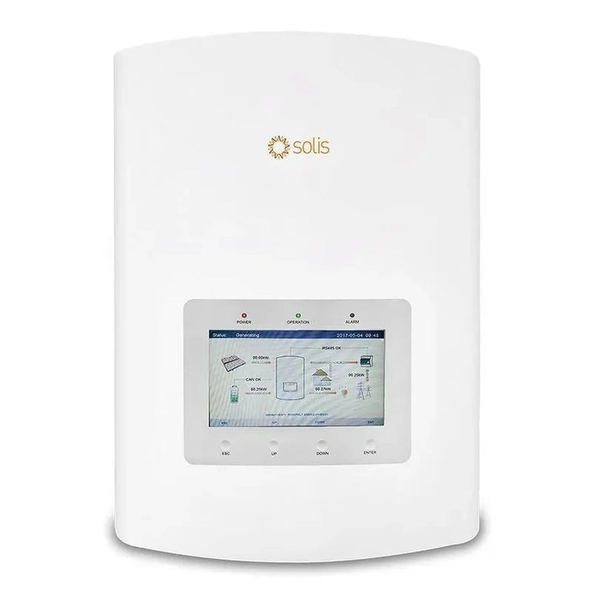5kW Hybrid Solar Inverter AFCI Fanless | Solis S5-EH1P5K-L