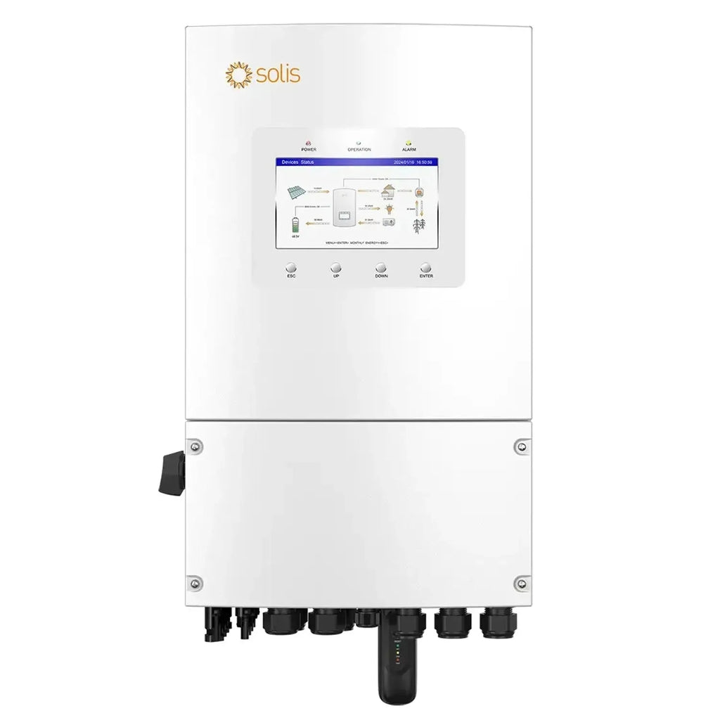 Solis 6kW Hybrid Solar Inverter with Wi-Fi | S6-EH1P6K-L-PLUS