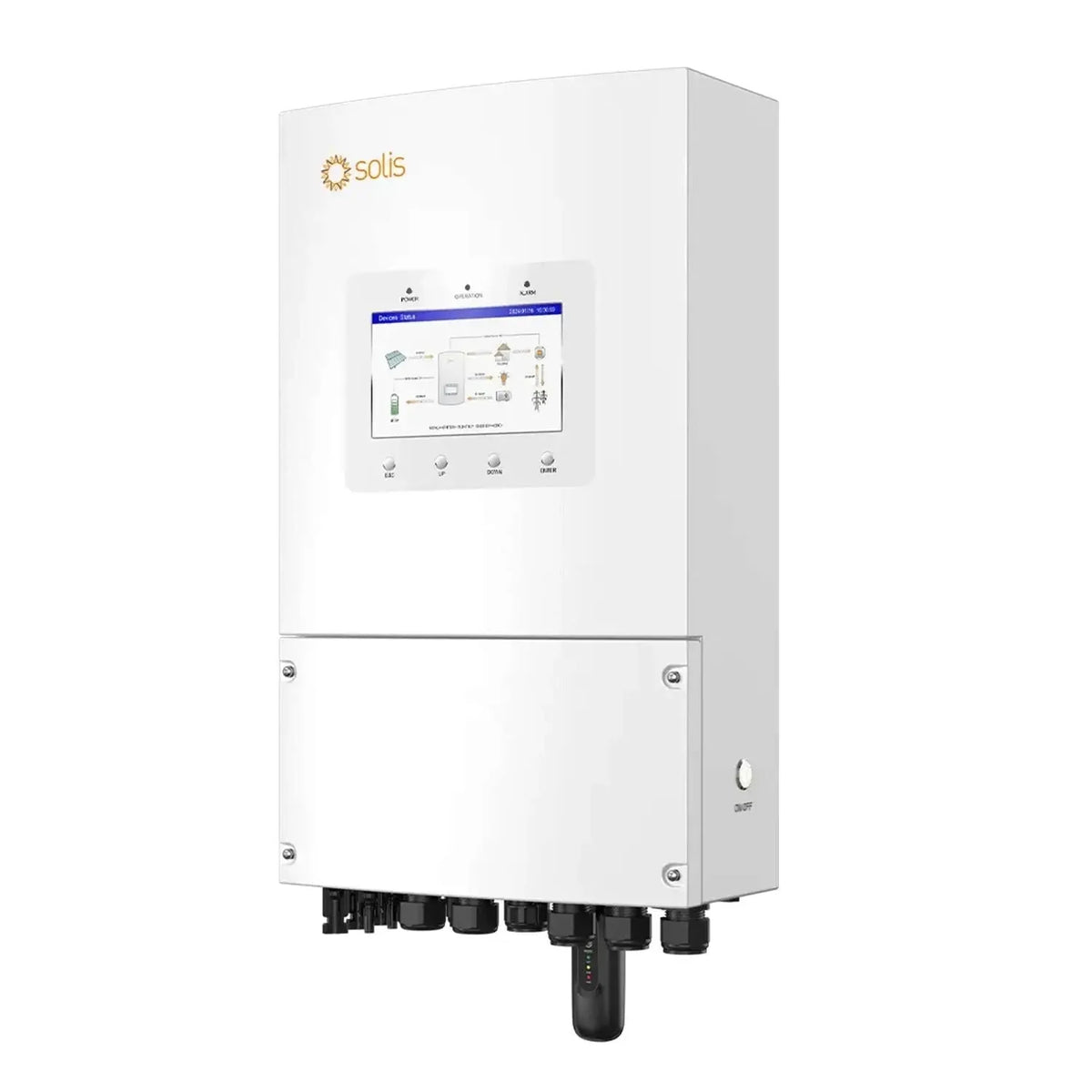 Solis 8kW Hybrid Solar Inverter 32A MPPT | S6-EH1P8K-L-Plus