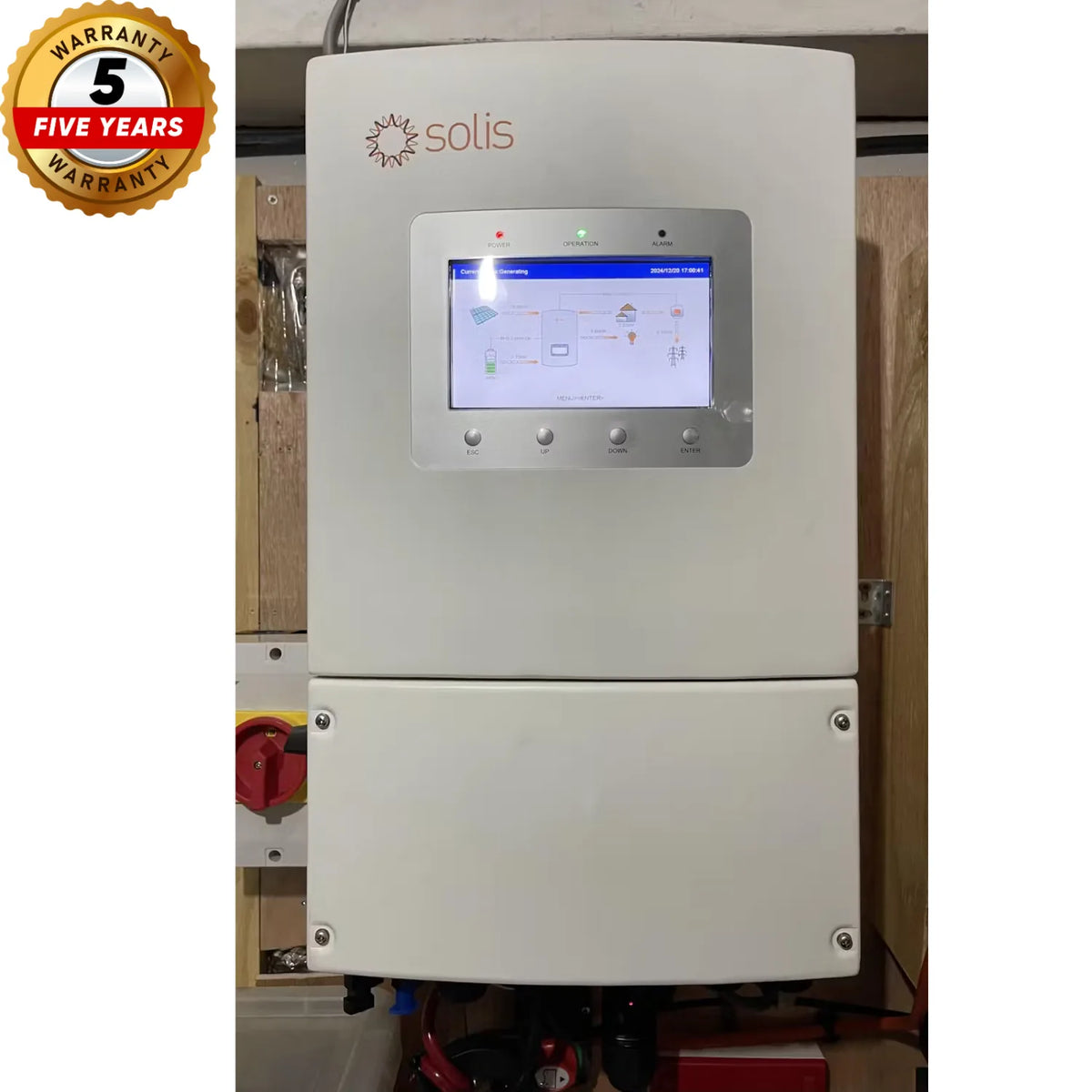 Solis 8kW Hybrid Solar Inverter 32A MPPT | S6-EH1P8K-L-Plus