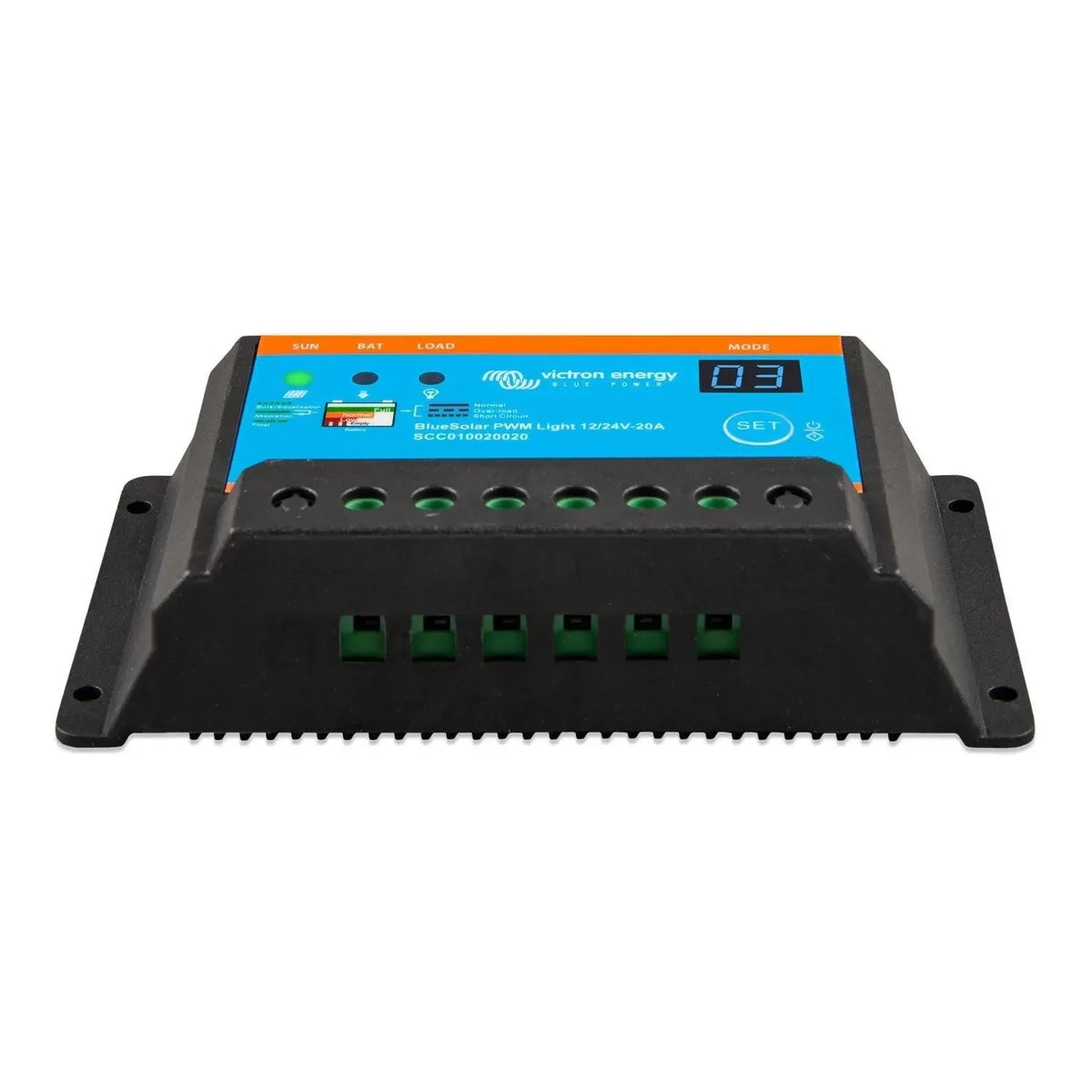 Victron BlueSolar PWM-Light Charge Controller 12/24V-20A | SCC010020020