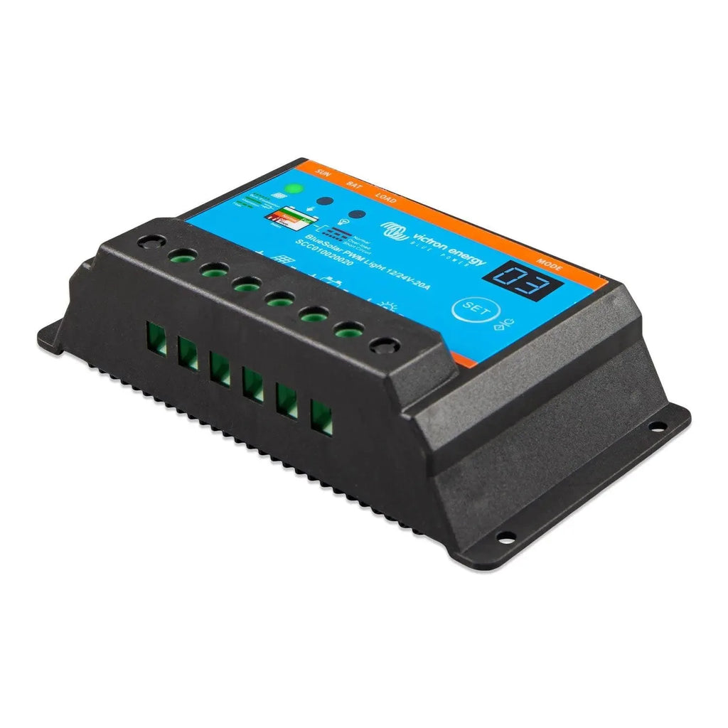 Victron BlueSolar PWM-Light Charge Controller 12/24V-20A | SCC010020020