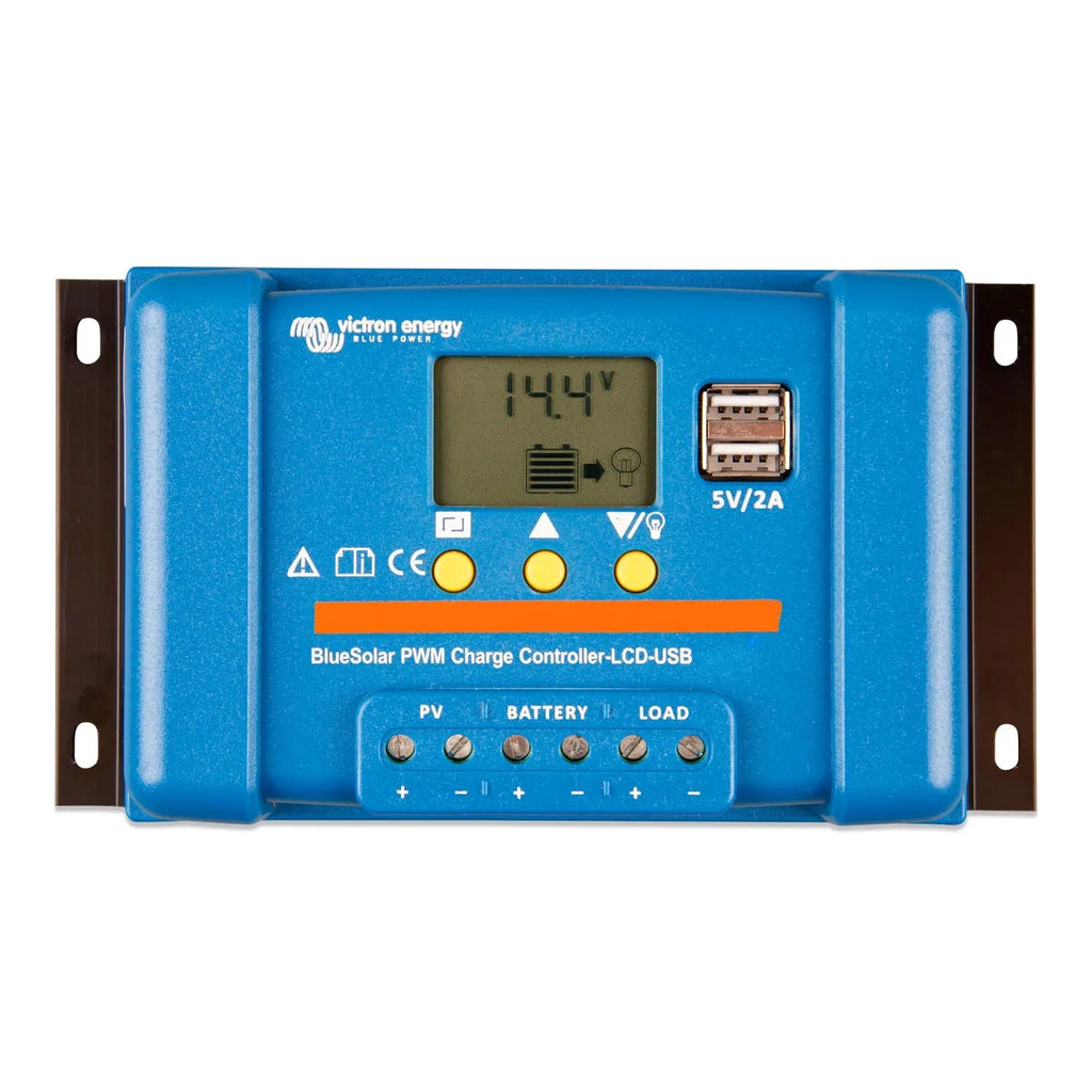 Victron BlueSolar PWM-LCD&USB 12/24V-20A Charge Controller | SCC010020050