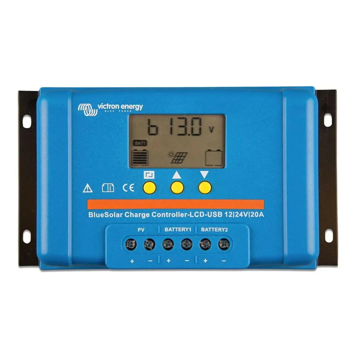 Victron BlueSolar PWM-LCD&USB 12/24V-30A Charge Controller | SCC010030050