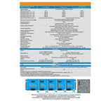 Victron SmartSolar MPPT 150/100-Tr VE.Can Solar Charge Controller | SCC115110411