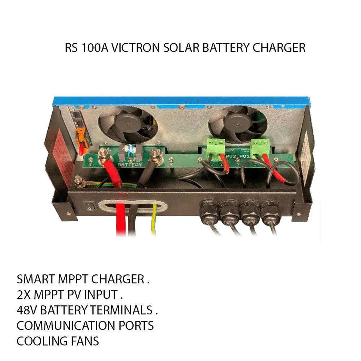 Victron SmartSolar MPPT RS 450/100-MC4 Solar Charge Controller | SCC145110512