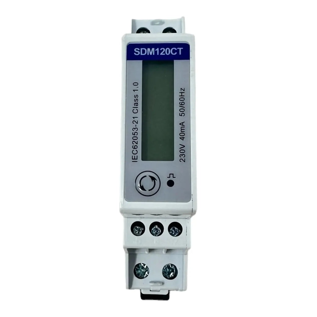 Single Phase DIN Rail Energy Meter 40mA CT Modbus | Eastron SDM120CTM