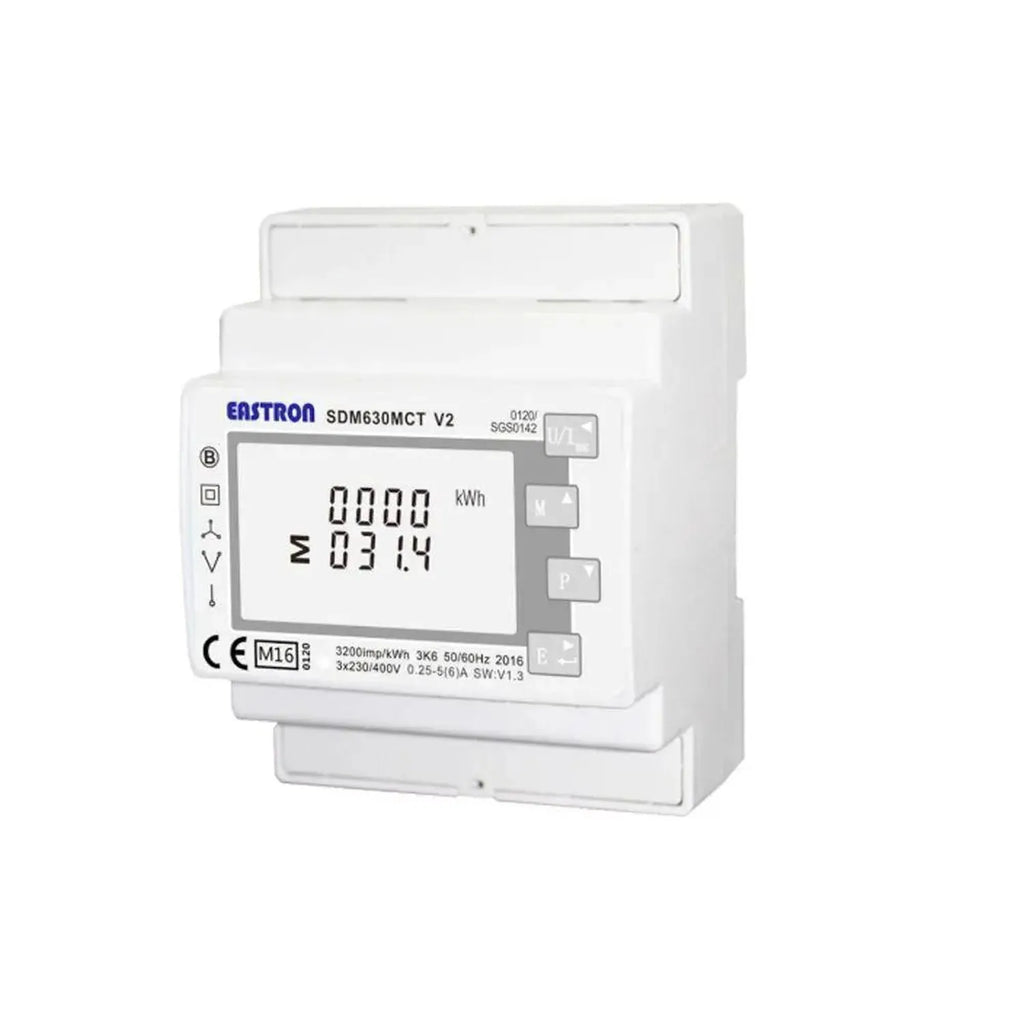 Eastron SDM630MCT Three Phase Energy Meter with CT Clamps