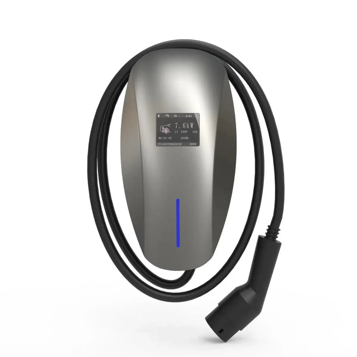 11kW 3-Phase EV Charger Type 2 IP65 RFID | Voltacon Sparky