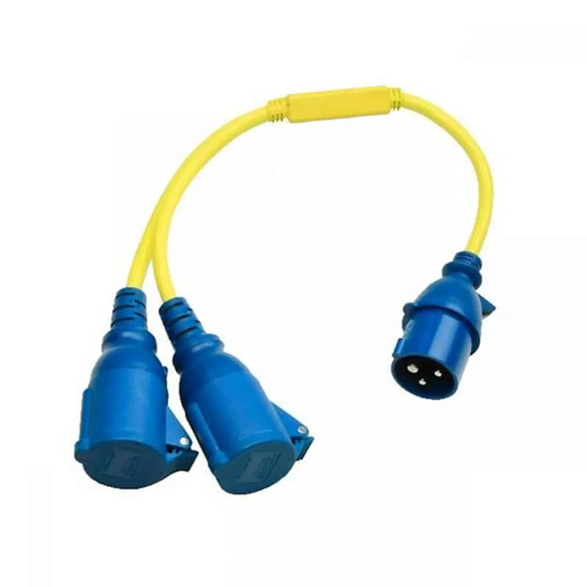 Victron Splitter Cord CEE Plug to 2x CEE Coupling 16A/250V | SHP307700240