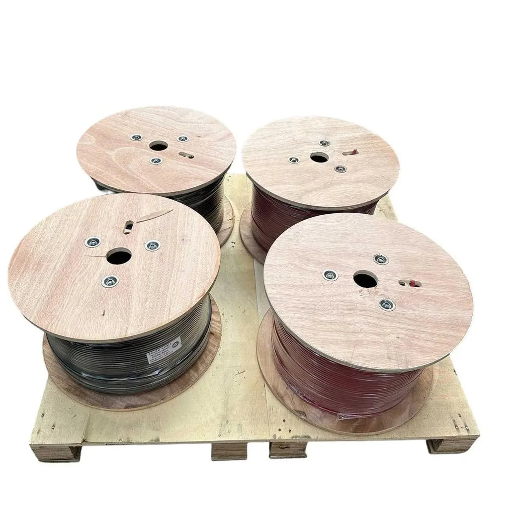 10mm² Solar Cable 500m Drums Red & Black Pair | Helukabel