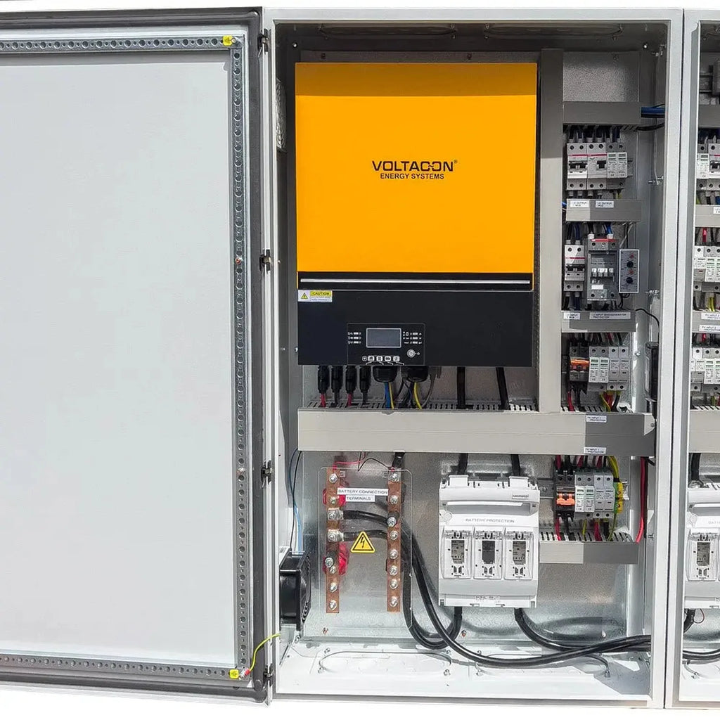 16kW Off-Grid Solar Control Cabinet 4 MPPT | Conversol MAX