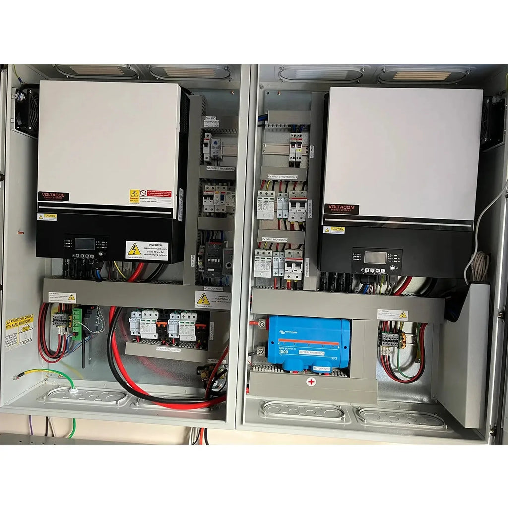 16kW Off-Grid Solar Control Cabinet 4 MPPT | Conversol MAX