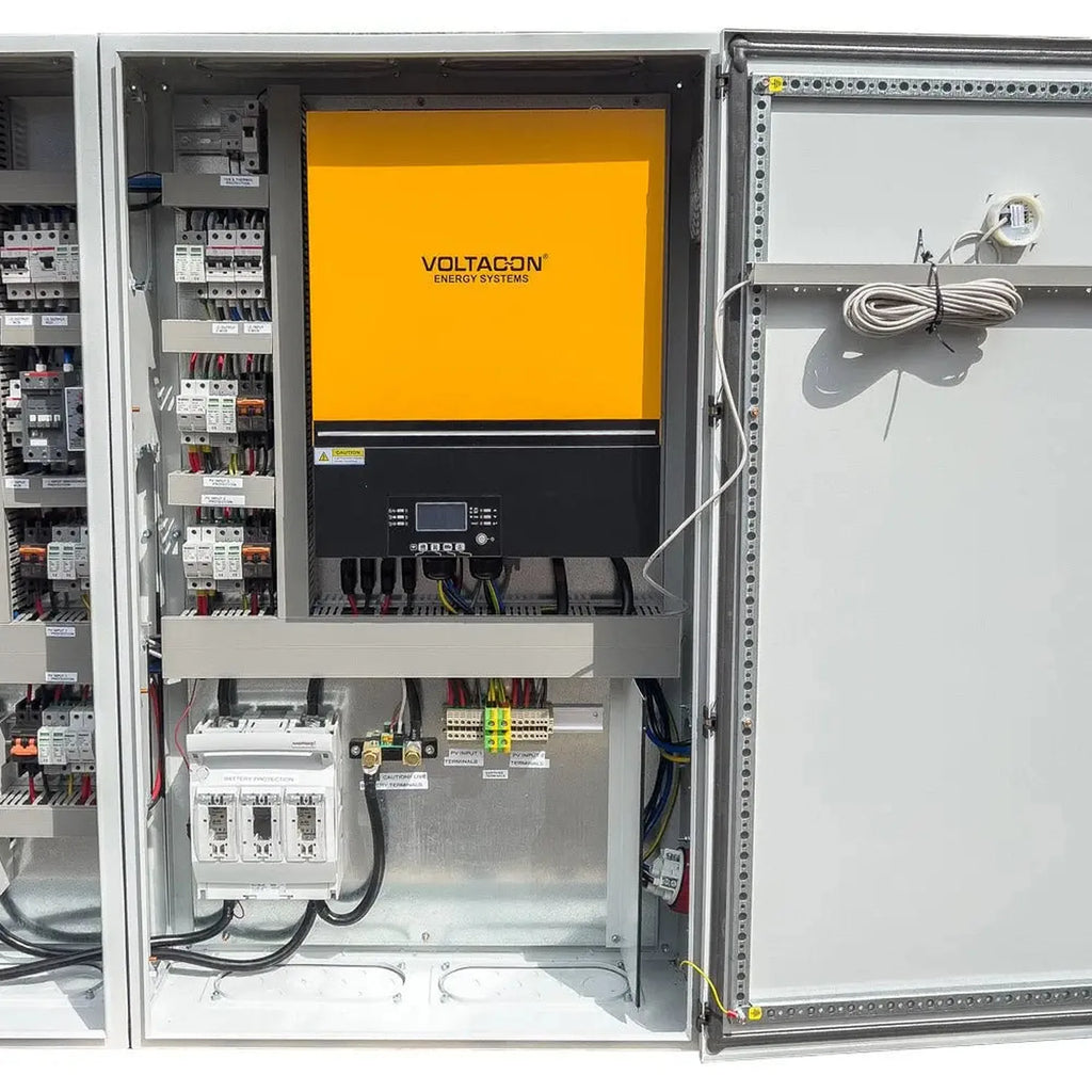 16kW Off-Grid Solar Control Cabinet 4 MPPT | Conversol MAX