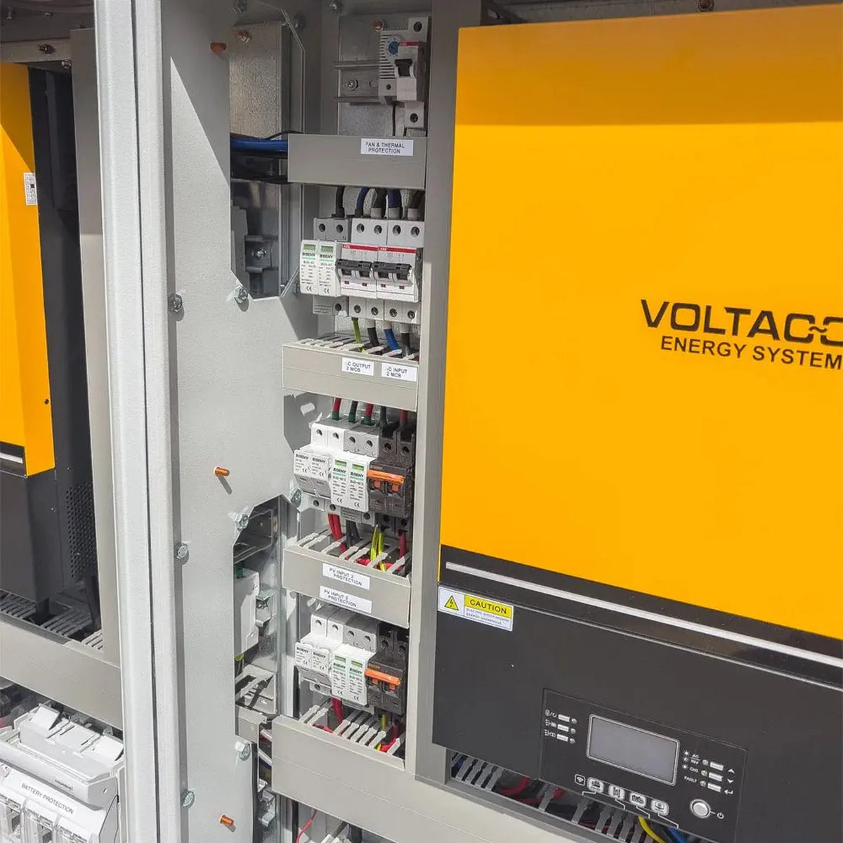 16kW Off-Grid Solar Control Cabinet 4 MPPT | Conversol MAX