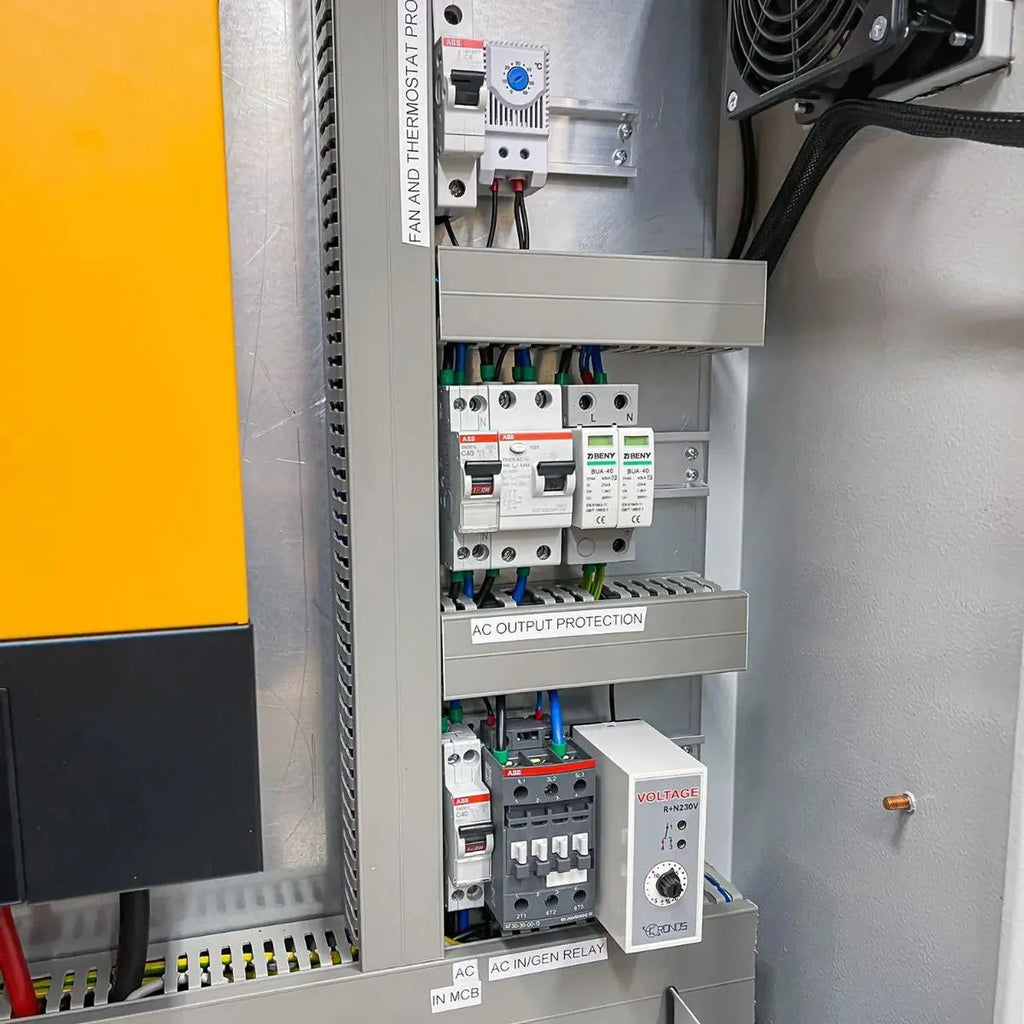 Silent Power V7 5kW Off Grid Inverter Cabinet 6kW PV 48V/230Vac