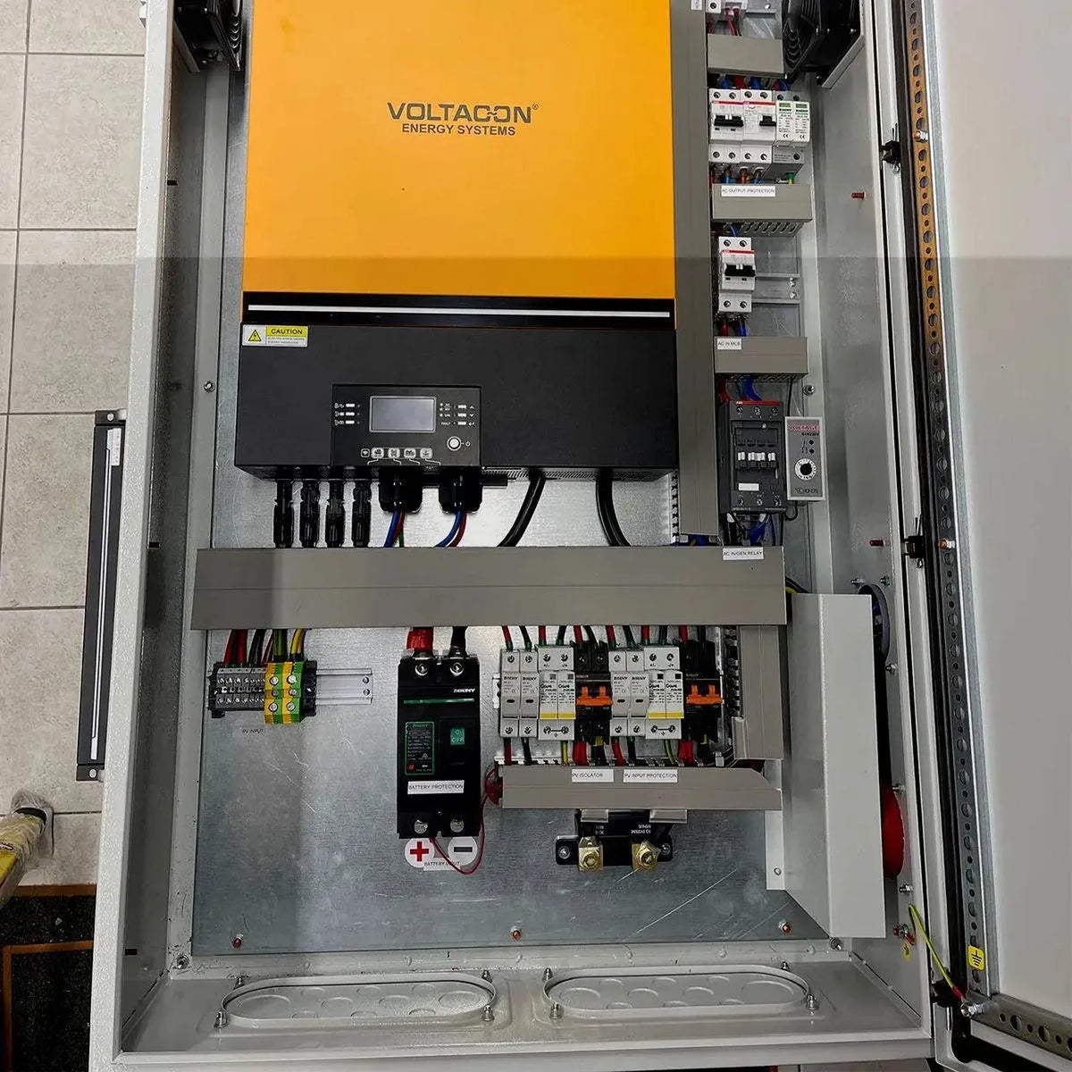 Silent Power 11kW Off Grid Inverter Cabinet 48V | Conversol MAX III