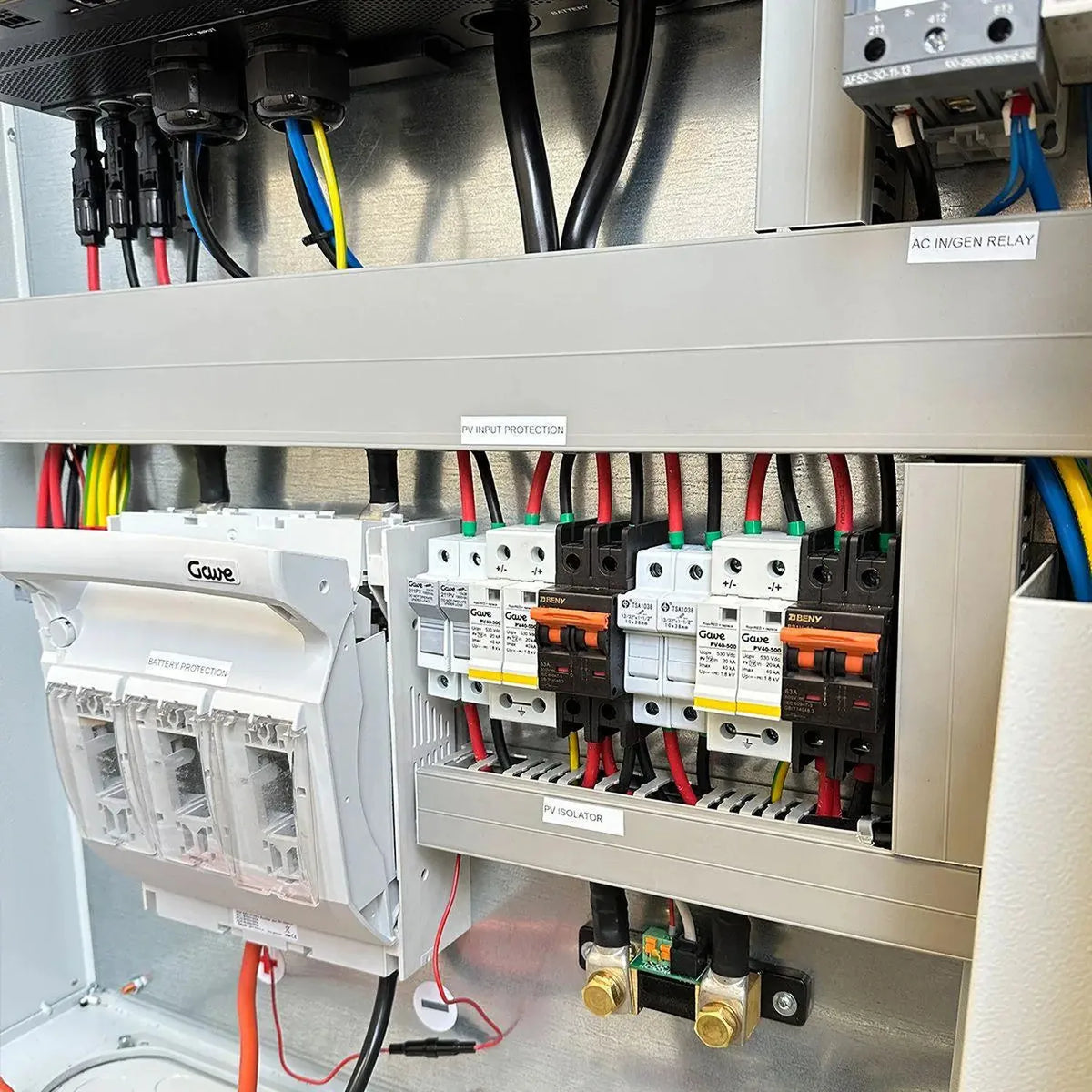 Silent Power 11kW Off Grid Inverter Cabinet 48V | Conversol MAX III