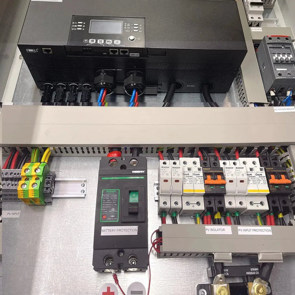 Silent Power 11kW Off Grid Inverter Cabinet 48V | Conversol MAX III