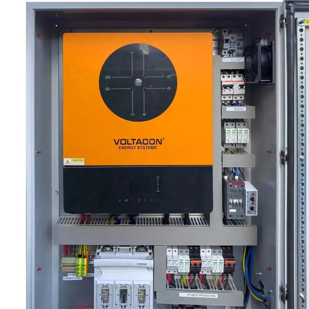 11kW Off-Grid Inverter Cabinet 48V Plug and Play | Voltacon