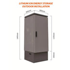 Battery Enclosure for 6x Pylontech US5000 IP65 29kWh | Voltacon