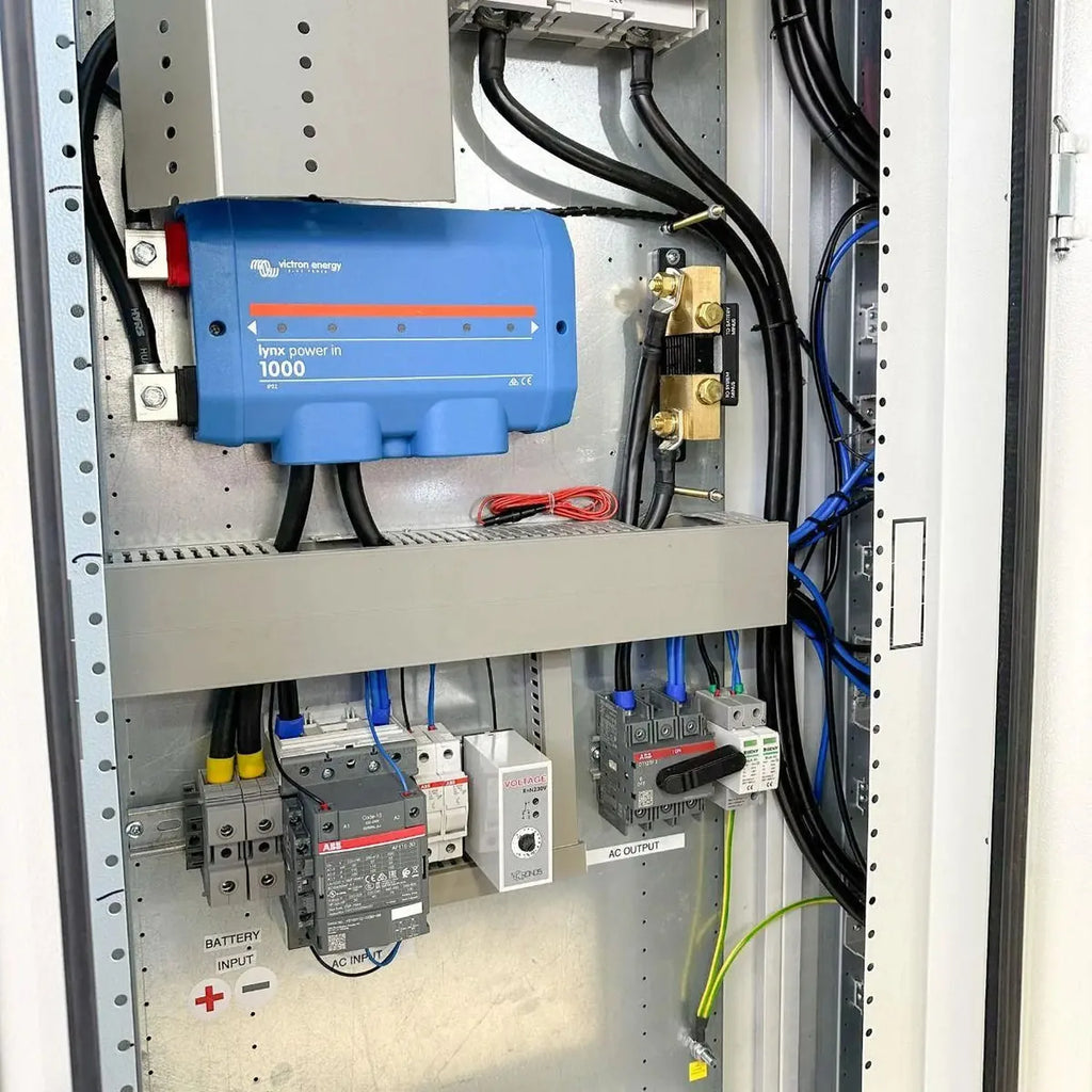 33kW Floor-Mounted Silent Power Cabinet | Voltacon Off-Grid
