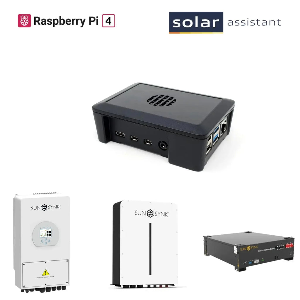 Solar Assistant Monitoring Kit | Sunsynk Deye Raspberry Pi 4