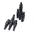Solar Panel Branch Connector 3-In 1-Out MC4 Pair | Voltacon