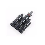 Solar Panel Branch Connector 3-In 1-Out MC4 Pair | Voltacon