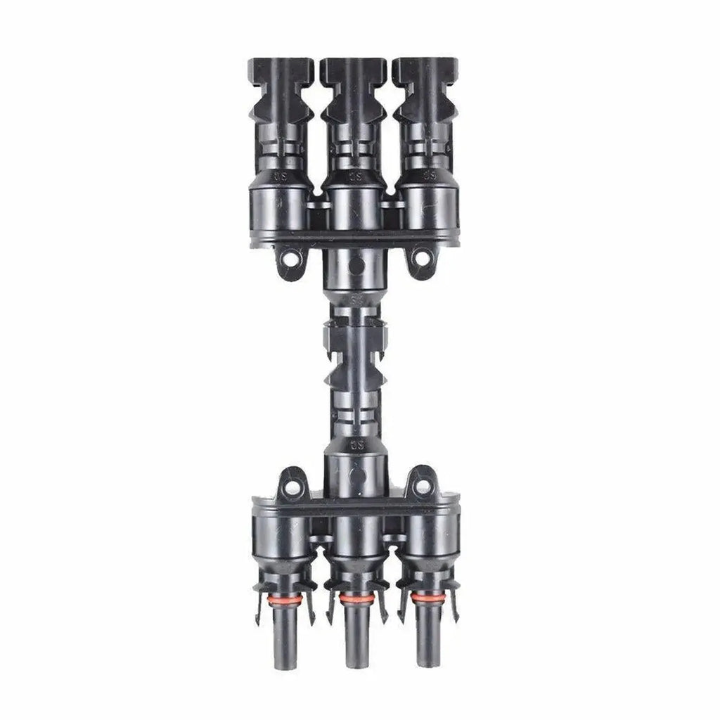 Solar Panel Branch Connector 3-In 1-Out MC4 Pair | Voltacon