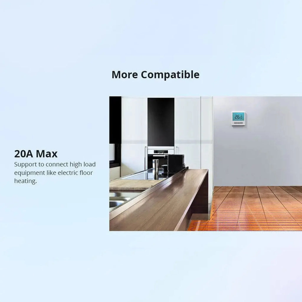 Smart Wi-Fi Temperature and Humidity Switch 16A | Sonoff TH Elite