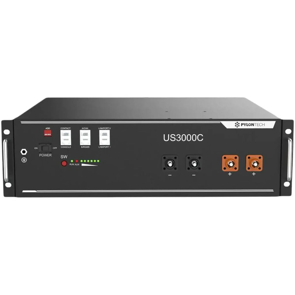 Pylontech US3000C 3.55kWh 48V Lithium Battery 95% DoD