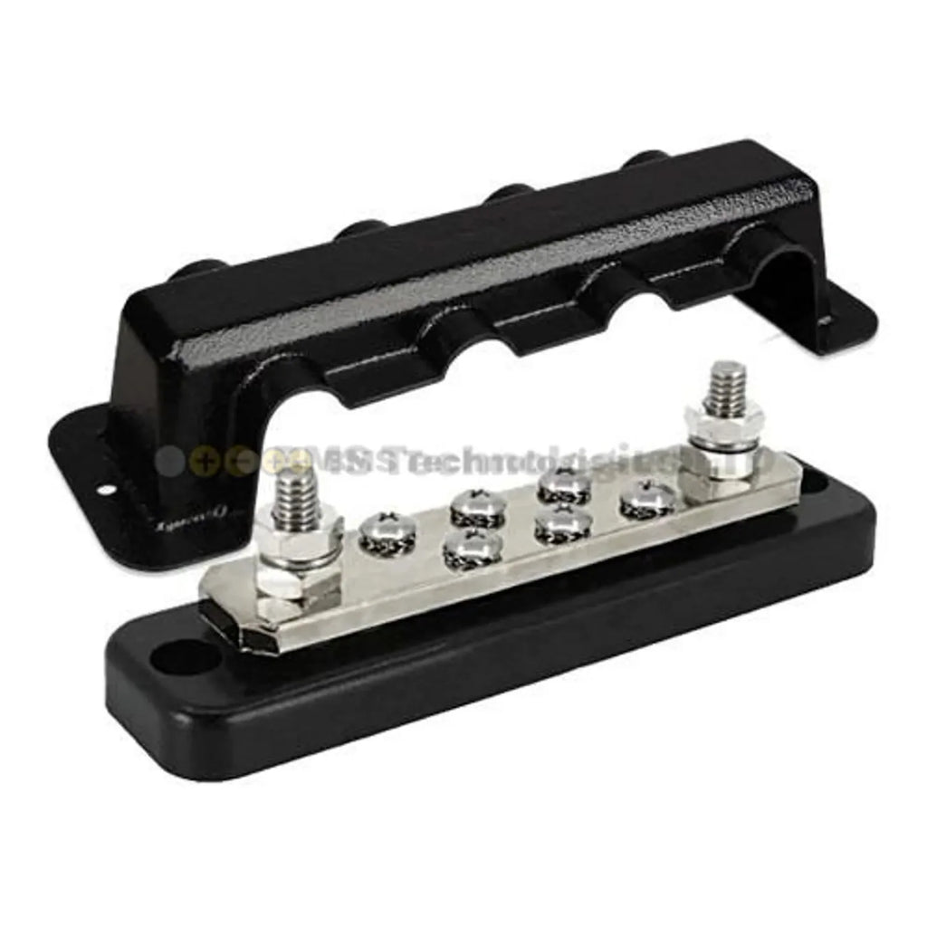 Victron Busbar 250A 2-Pole with 6 Screws & Cover | VBB125020620
