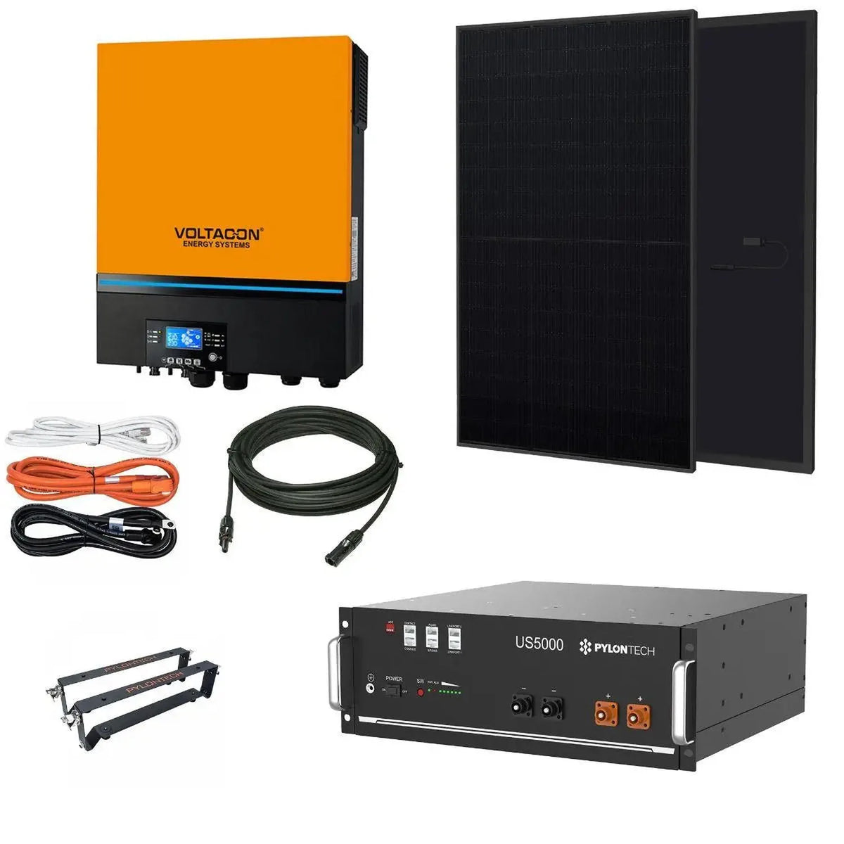 8kW Off-Grid Solar Kit 10.24kWh Pylontech US5000 | Conversol MAX