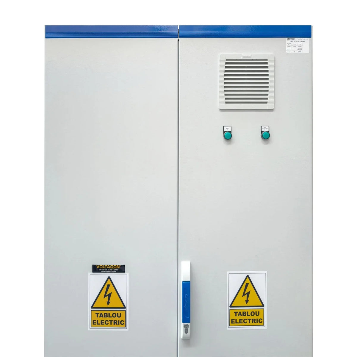Voltacon 11kW Off Grid Power Cabinet 24kWh Pylontech Battery BESS