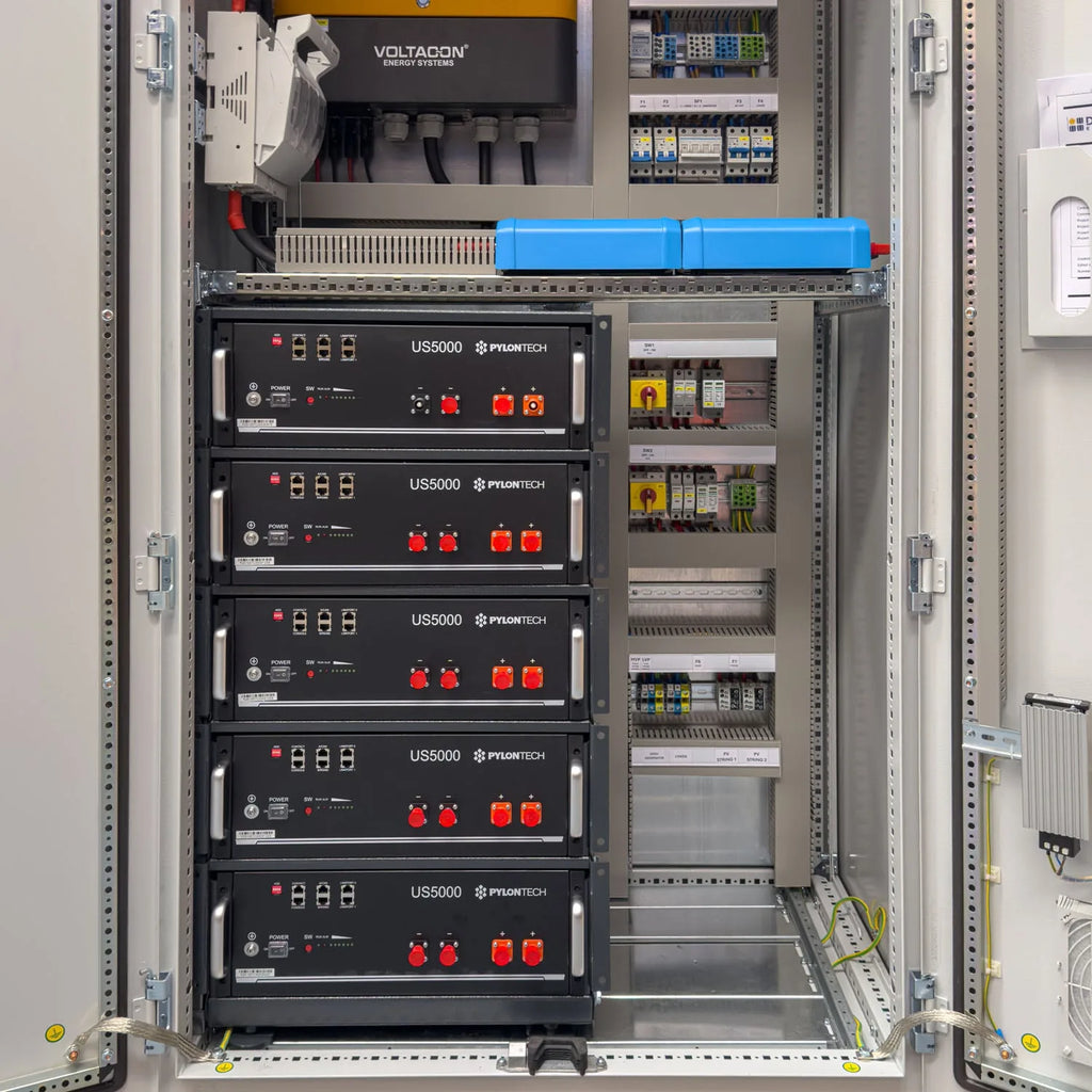 Voltacon 11kW Off Grid Power Cabinet 24kWh Pylontech Battery BESS