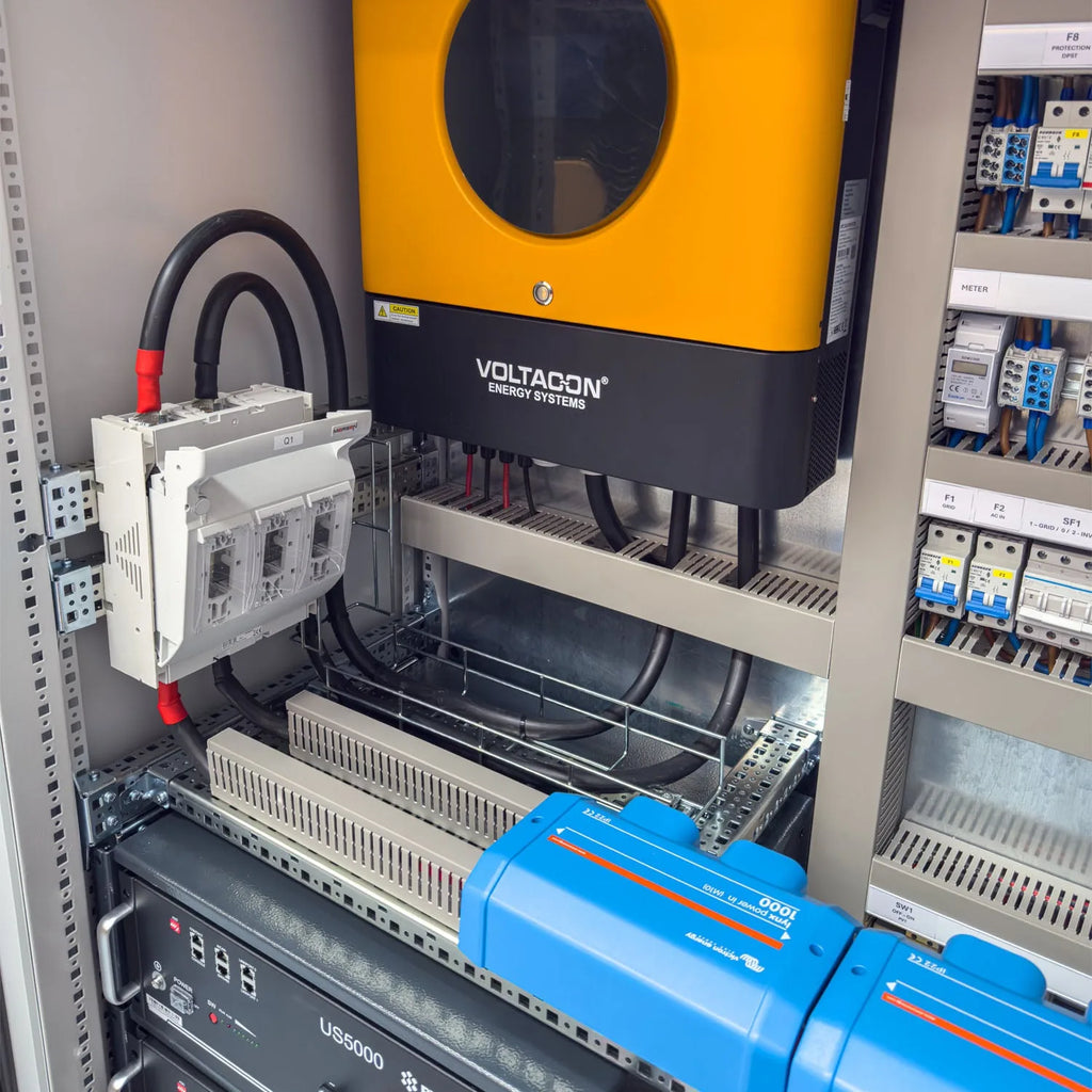 Voltacon 11kW Off Grid Power Cabinet 24kWh Pylontech Battery BESS