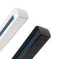 2m Single Circuit LED Track Rail 250W White/Black | Vitrina Tracklights