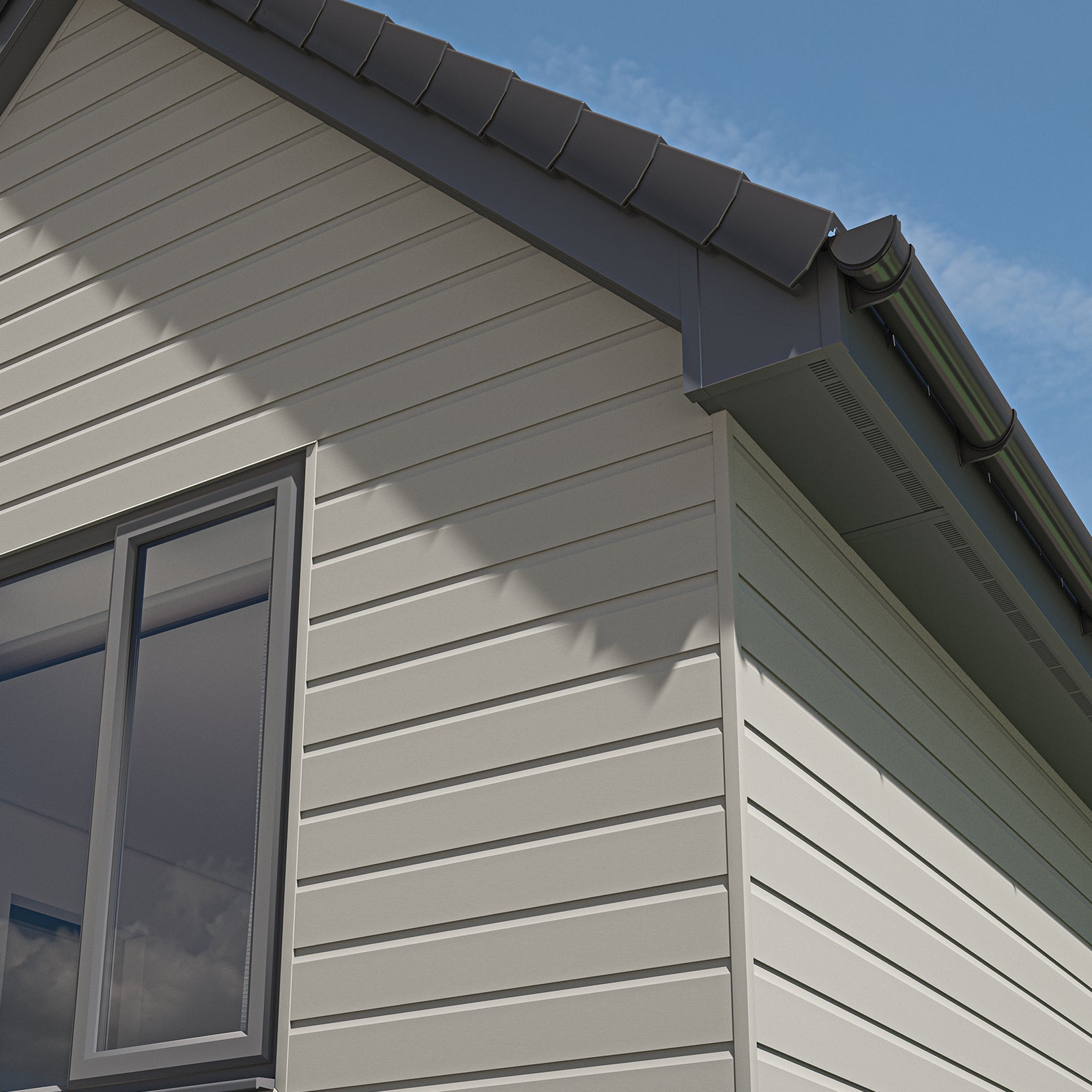 Concord Vented Soffit Board (5m)