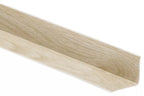 Self Adhesive Flexible PVC Skirting Board 28x24 MM x 5 M Length Soft Trim Strip for Floor & Wall Edge Finishing Wood Effect